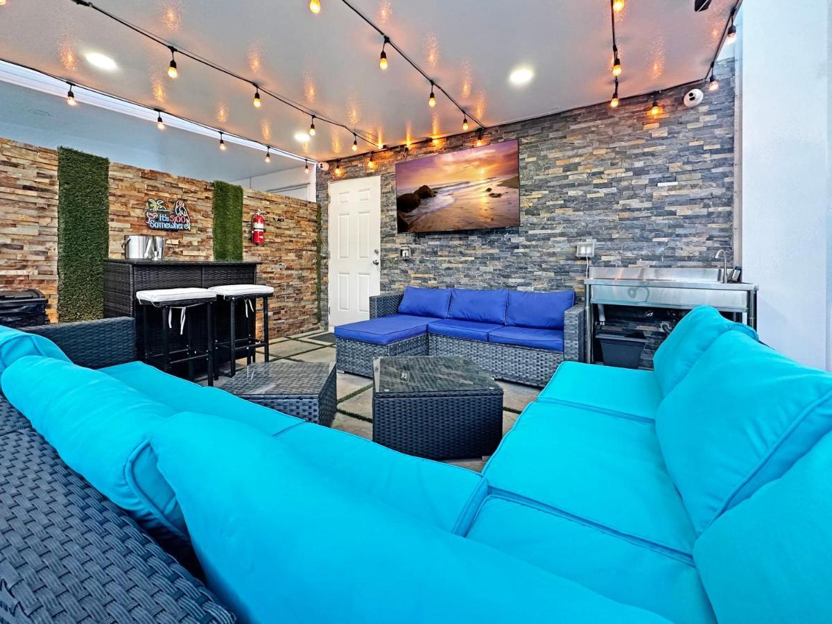 Vacay Spot Experience Luna Sky! 65" Tv Bar, Bbq, Shower Massage Jets, Music, Go To Fl Keys Homestead Extérieur photo