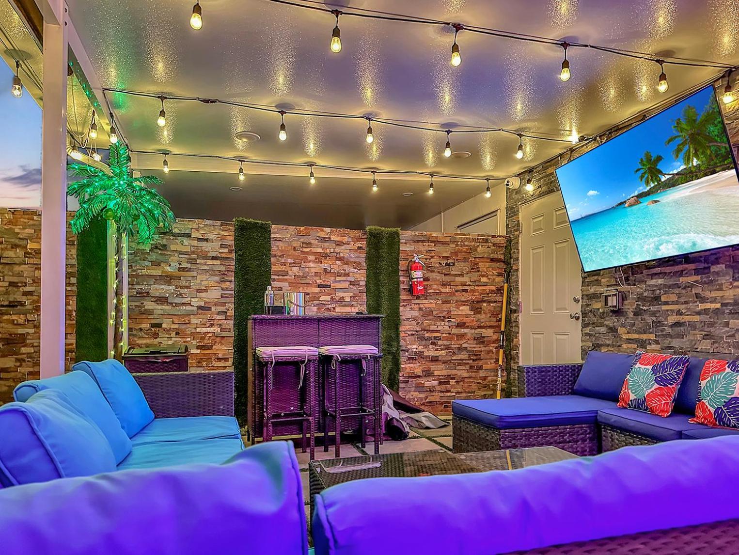 Vacay Spot Experience Luna Sky! 65" Tv Bar, Bbq, Shower Massage Jets, Music, Go To Fl Keys Homestead Extérieur photo