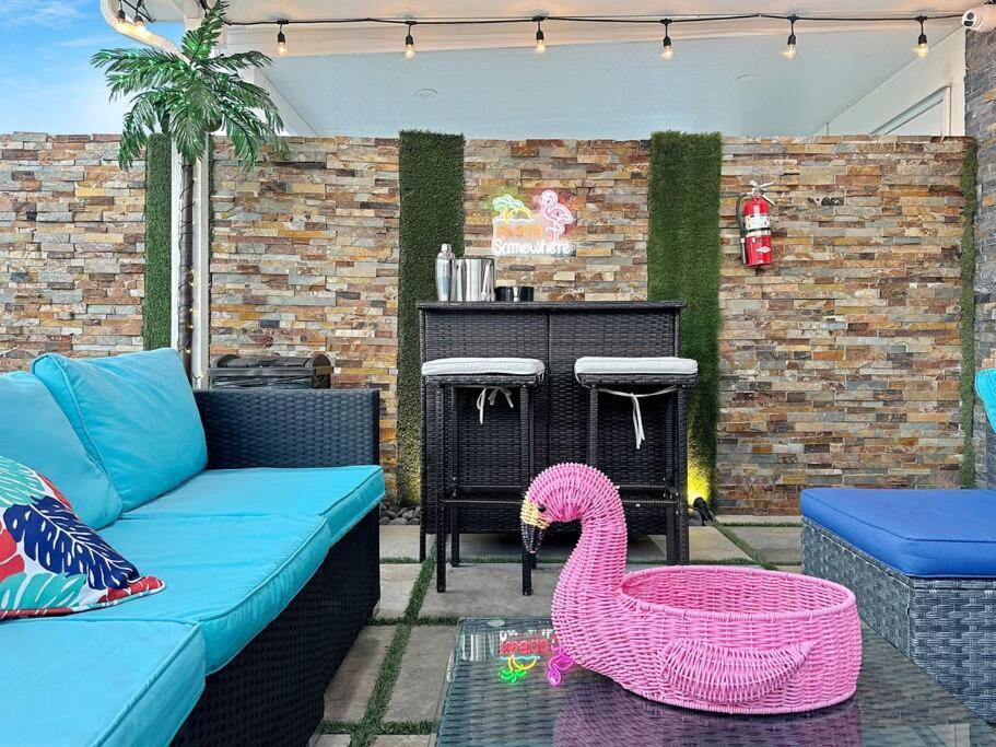 Vacay Spot Experience Luna Sky! 65" Tv Bar, Bbq, Shower Massage Jets, Music, Go To Fl Keys Homestead Extérieur photo